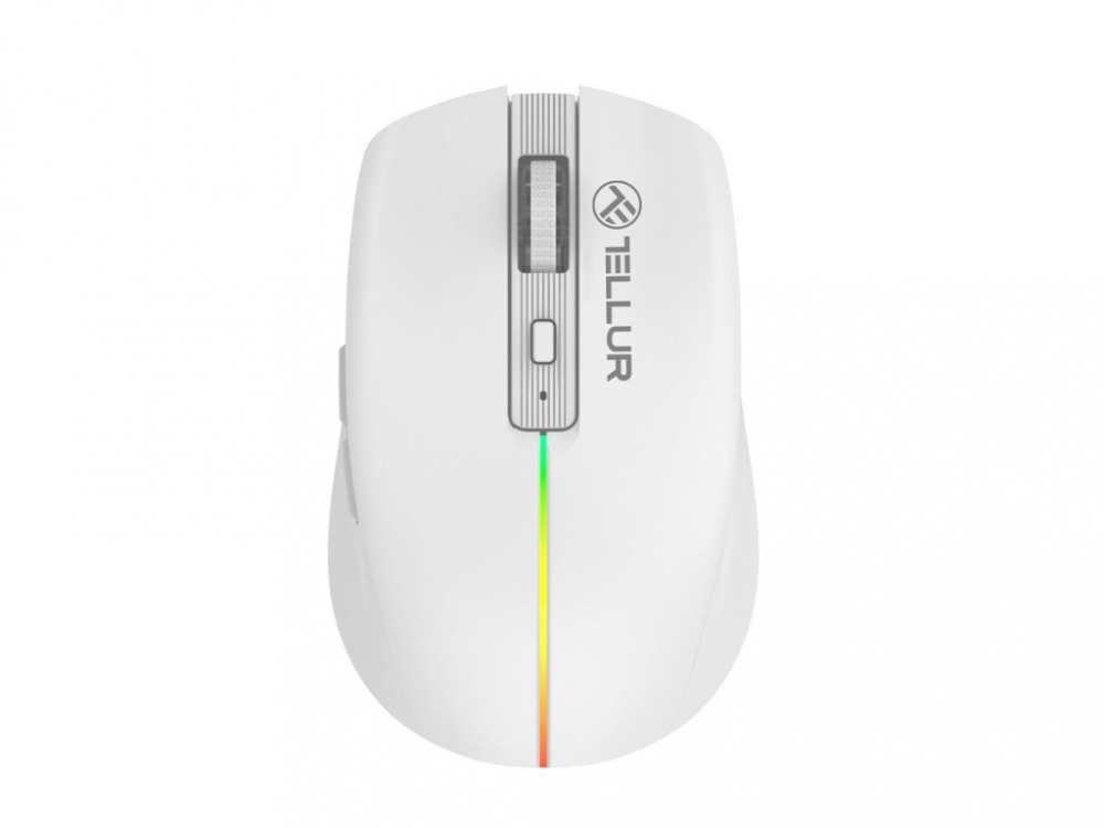Mouse wireless Tellur, Silent Click, Alb [1]