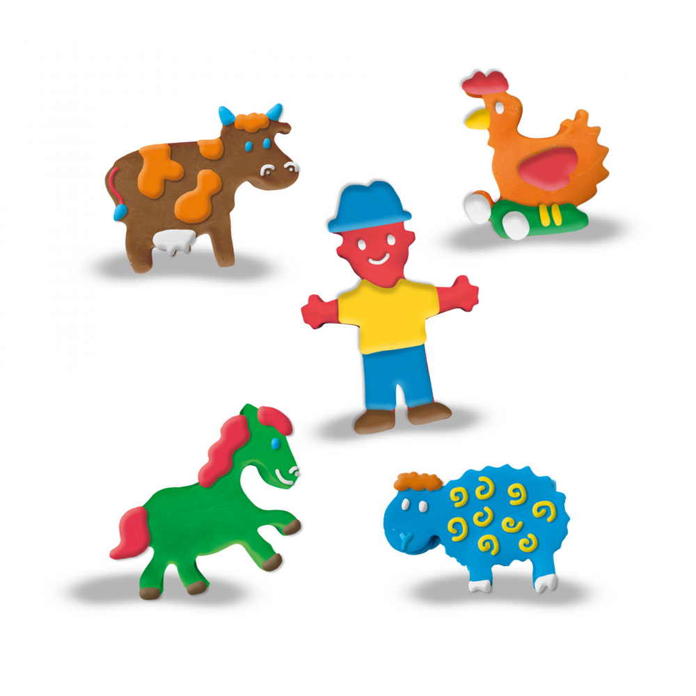 My first - Mega set de plastilina cu unelte, copii varsta 1 an+,4 ani+ [5]