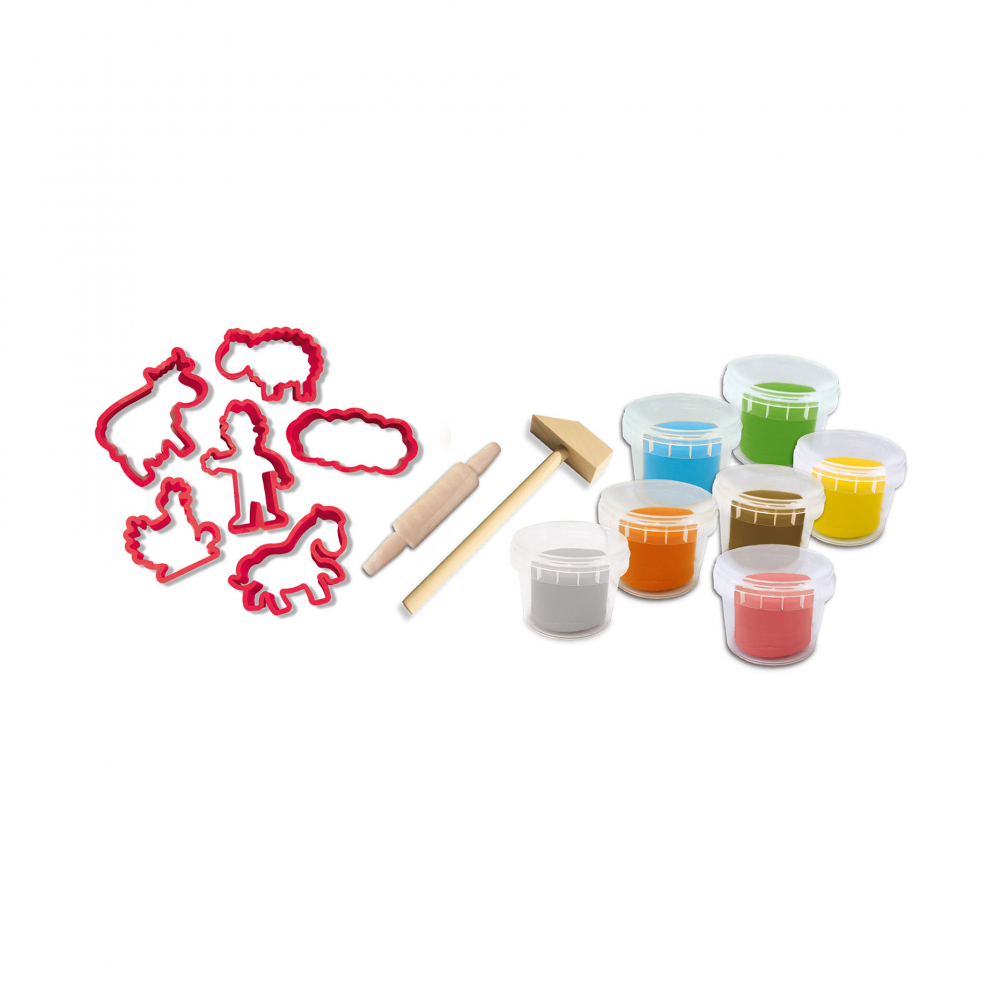 My first - Mega set de plastilina cu unelte, copii varsta 1 an+,4 ani+ [2]