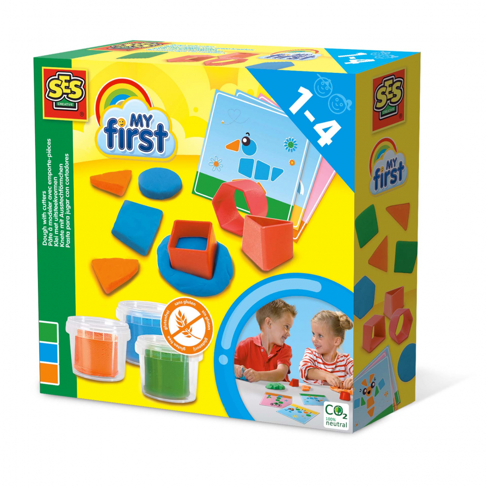 My first - Plastilina cu forme de modelat, copii varsta 1 an+ [1]