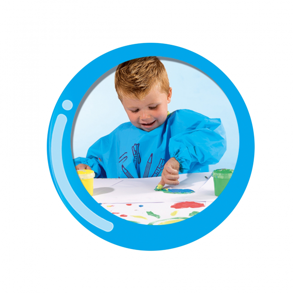 My first - Set acuarele pentru degete 4 x 145 ml, copii varsta 1 an+,5 ani+ [10]