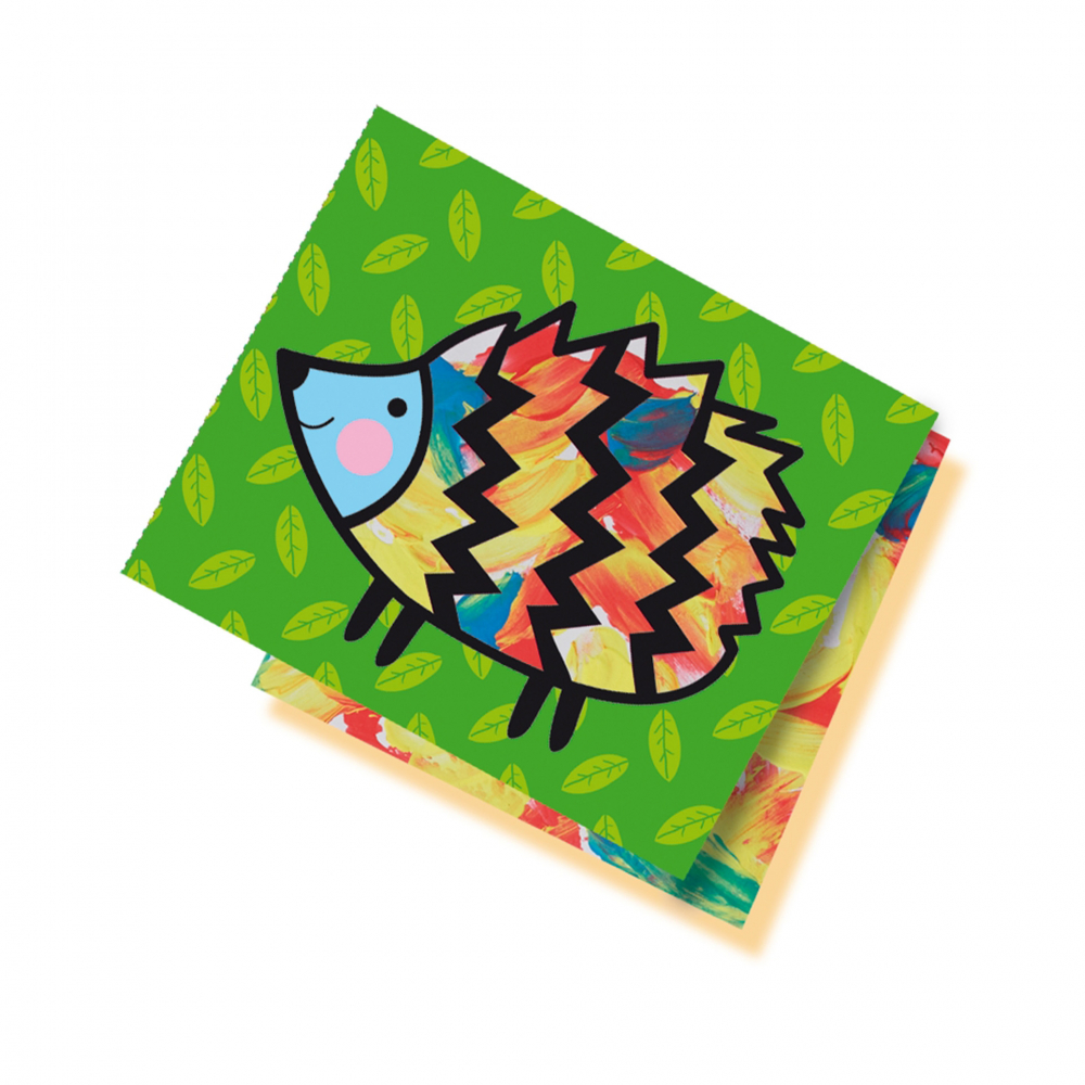 My first - Set acuarele pentru degetele si carduri, copii varsta 1 an+,3 ani+ [9]