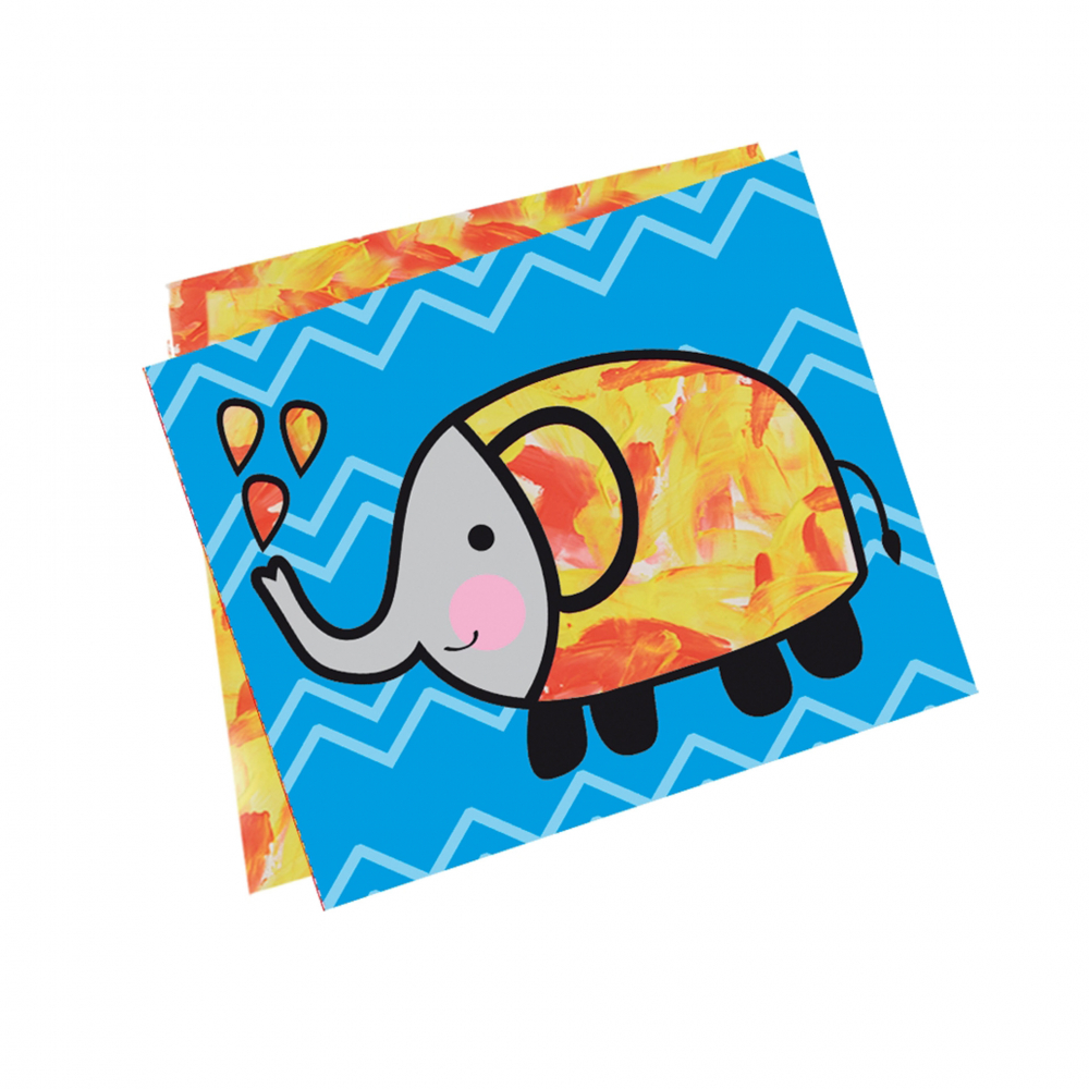 My first - Set acuarele pentru degetele si carduri, copii varsta 1 an+,3 ani+ [16]