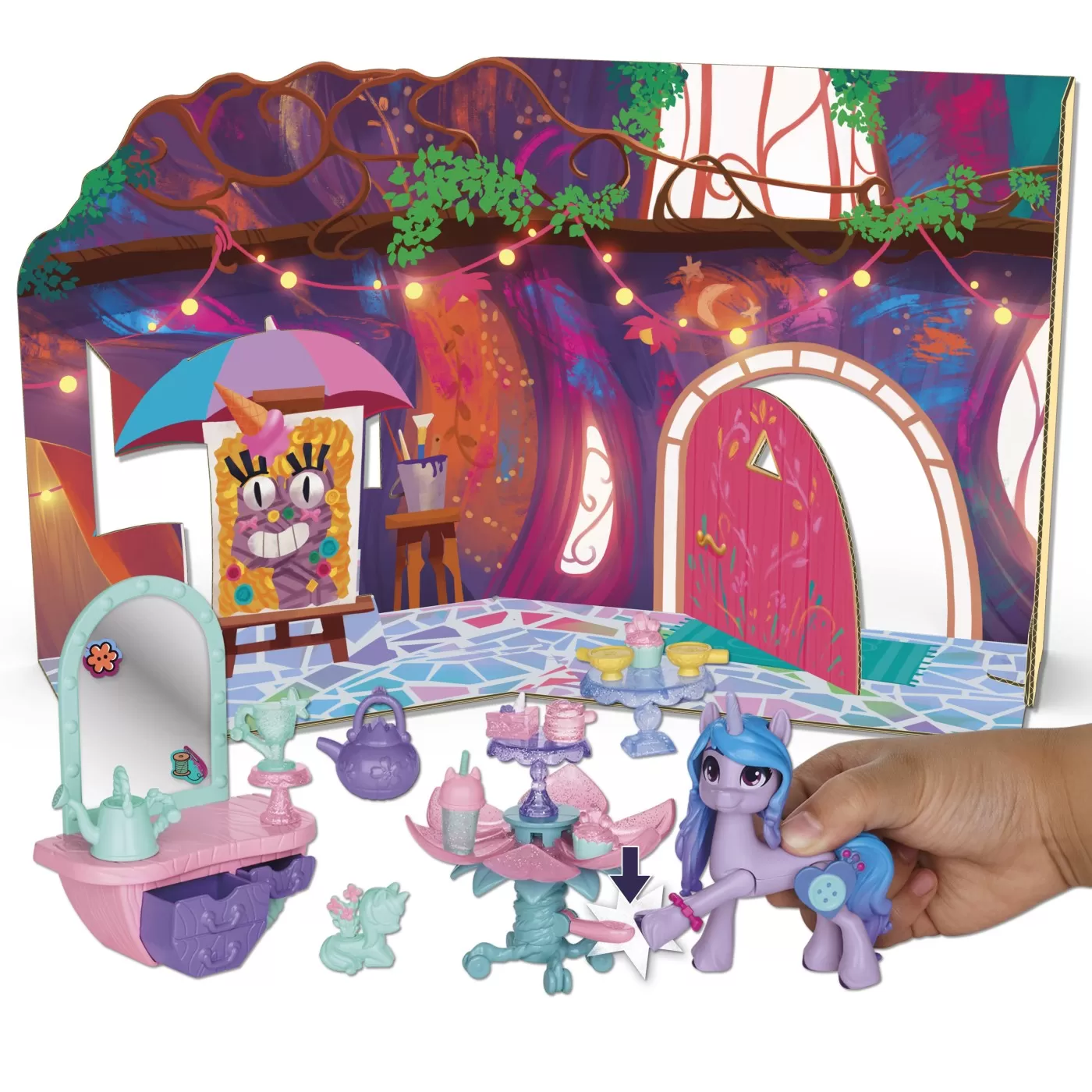 Izzy Moonbow, Petrecerea cu Ceai a Unicornilor, My Little Pony, varsta de la 3 ani la 7 ani [4]