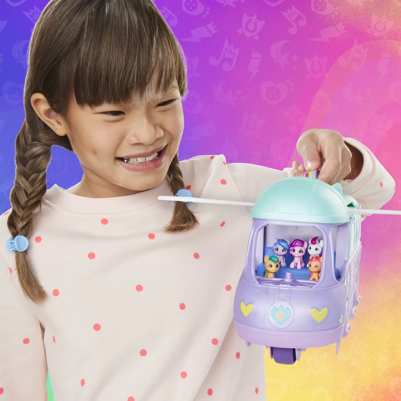 Camioneta Magica, My Little Pony, Mini World Magic Mare Stream, varsta de la 5 ani la 9 ani [6]