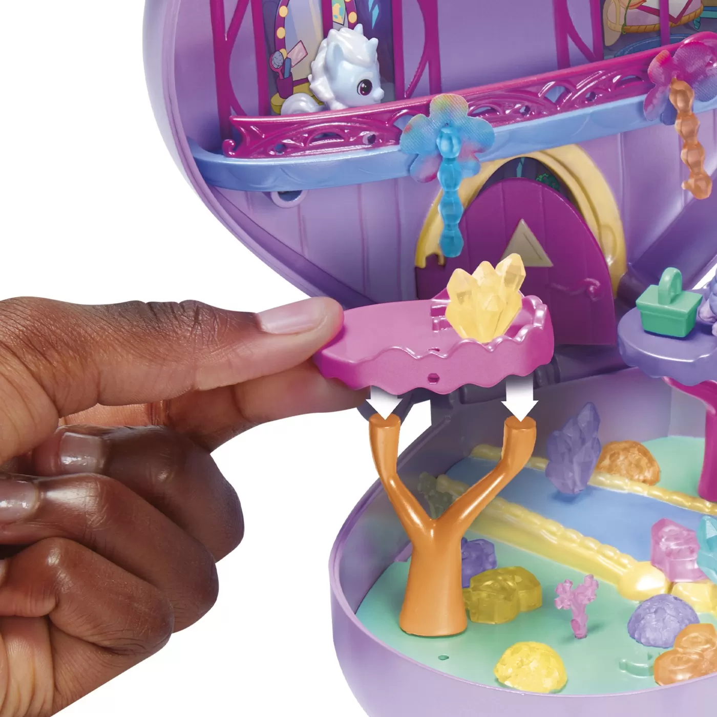Bridlewood Forest, Set de Joaca Compact Creation, My Little Pony Mini World Magic, varsta de la 5 ani la 12 ani [3]