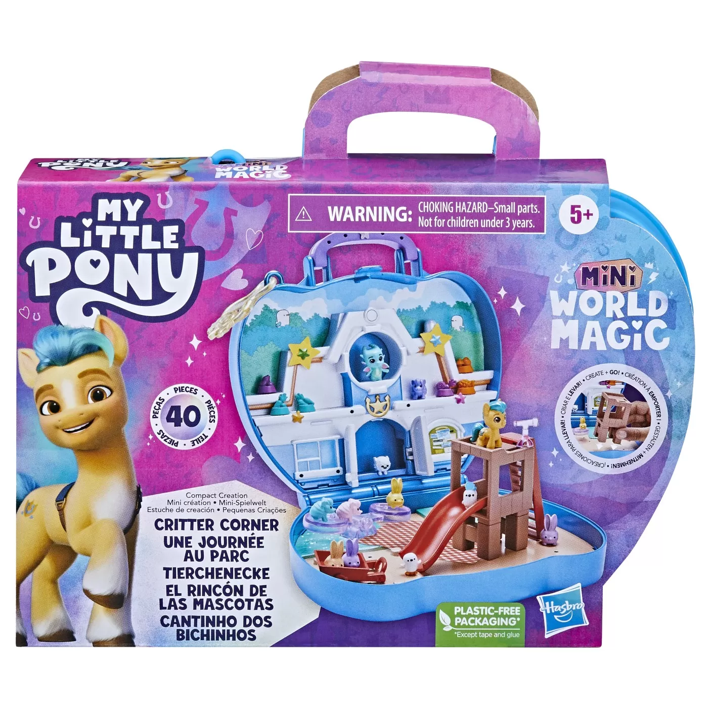 Critter Corner, Set de Joaca Compact Creation, My Little Pony Mini World Magic, varsta de la 5 ani la 12 ani [8]