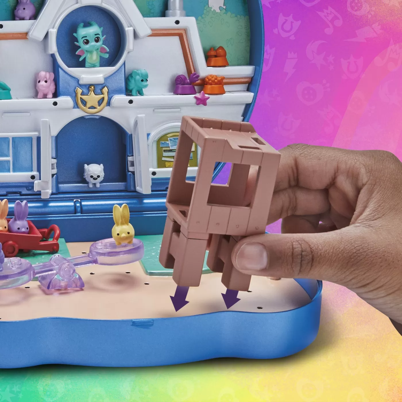 Critter Corner, Set de Joaca Compact Creation, My Little Pony Mini World Magic, varsta de la 5 ani la 12 ani [5]