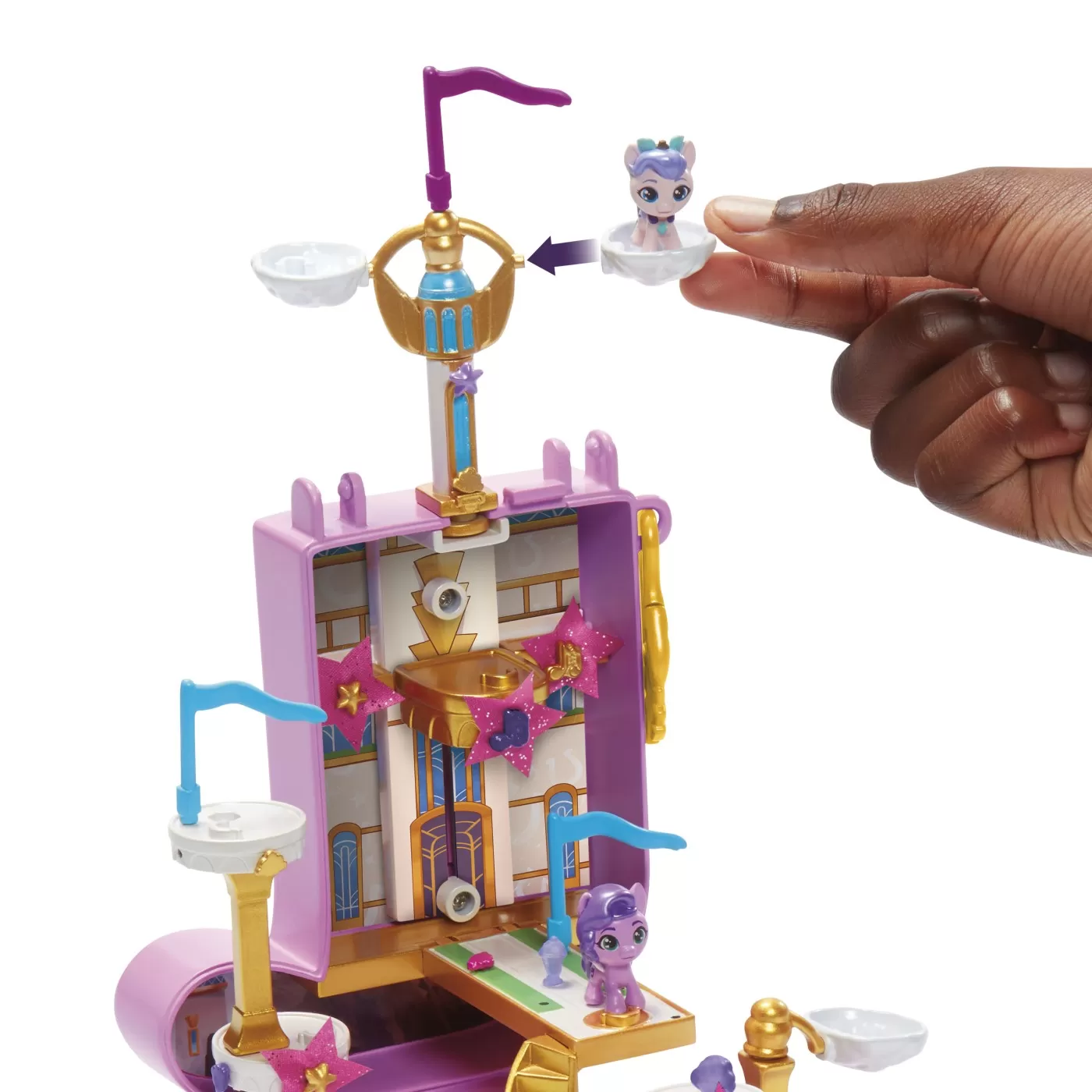 Zephyr Heights, Set de Joaca Compact Creation, My Little Pony Mini World Magic, varsta de la 5 ani la 12 ani [3]