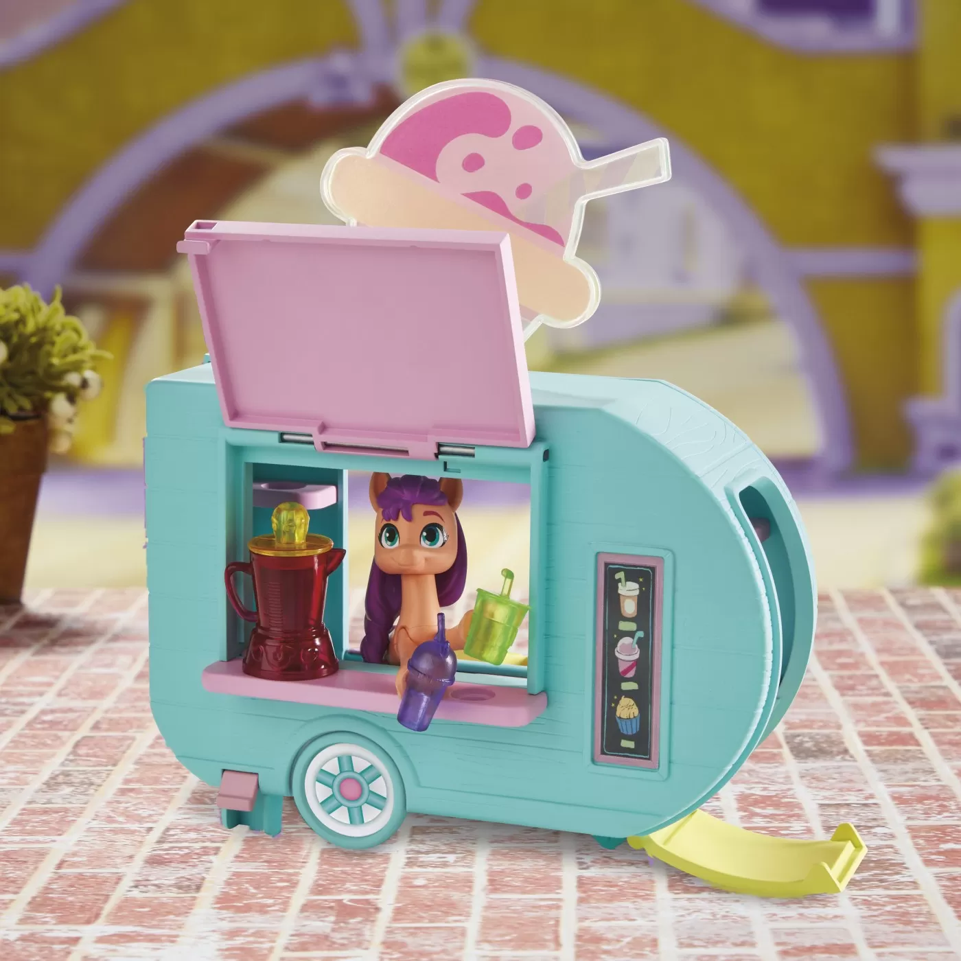 Rulota de Smoothie a lui Sunny Starscout, My Little Pony, varsta de la 5 ani la 12 ani [5]