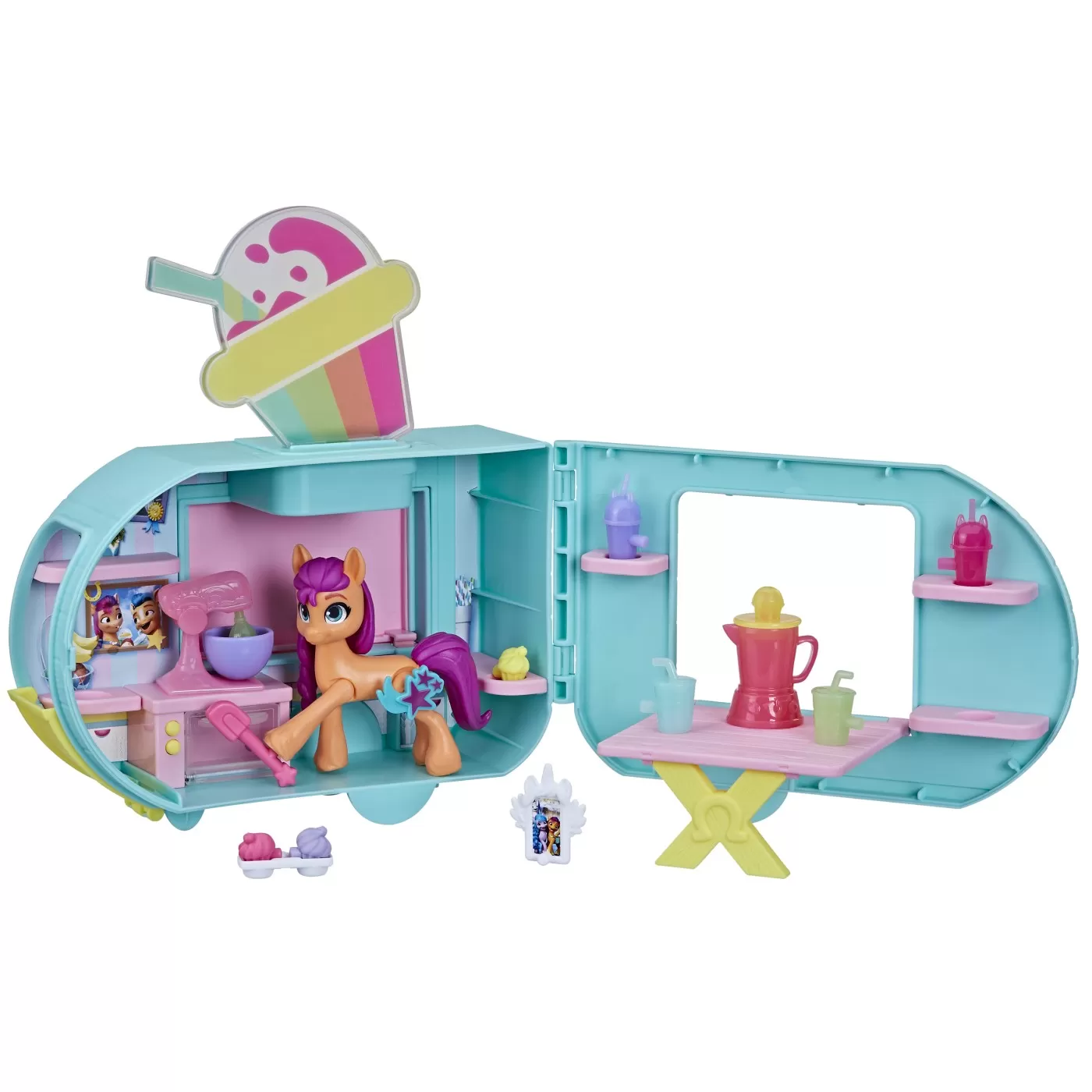 Rulota de Smoothie a lui Sunny Starscout, My Little Pony, varsta de la 5 ani la 12 ani [3]