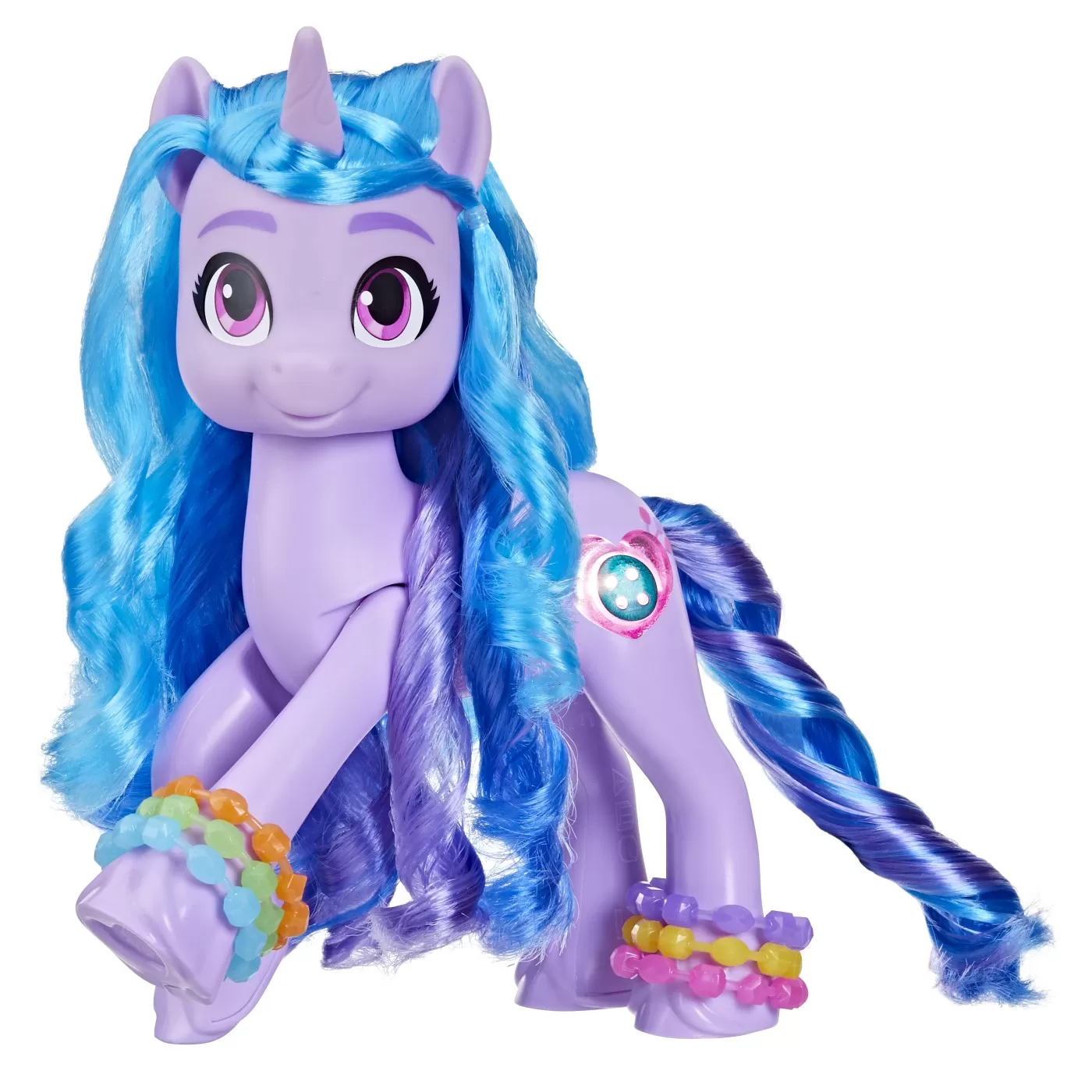Izzy Moonbow, Figurina Unicorn 15 cm, My Little Pony, See Your Sparkle, varsta de la 5 ani la 12 ani [2]