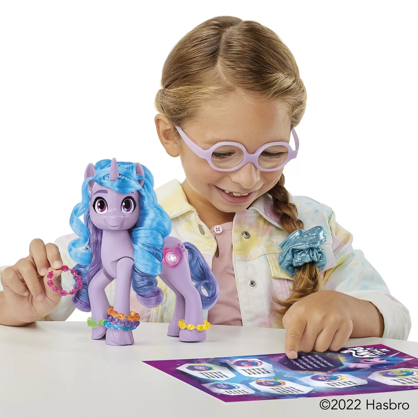 Izzy Moonbow, Figurina Unicorn 15 cm, My Little Pony, See Your Sparkle, varsta de la 5 ani la 12 ani [5]