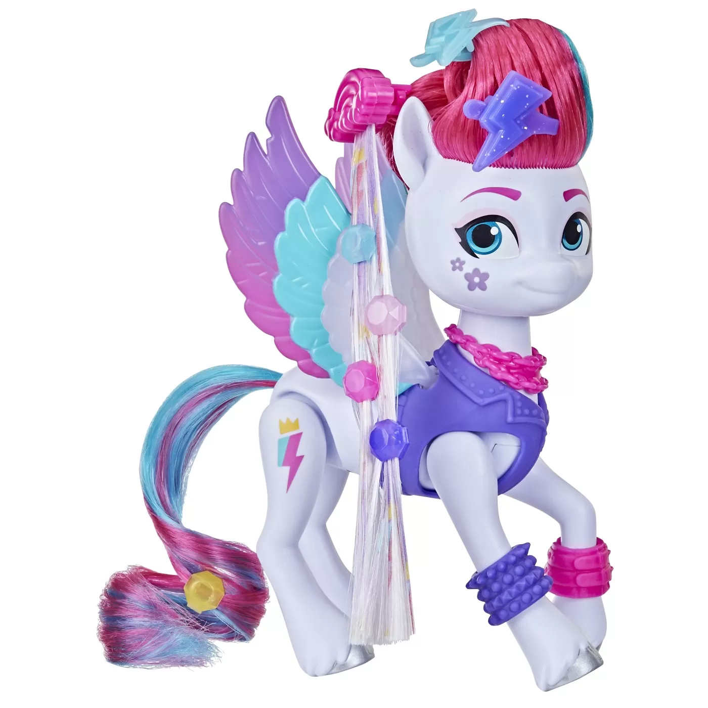 My little pony set figurina style of the day zipp storm 14cm, varsta de la 5 ani la 12 ani [5]