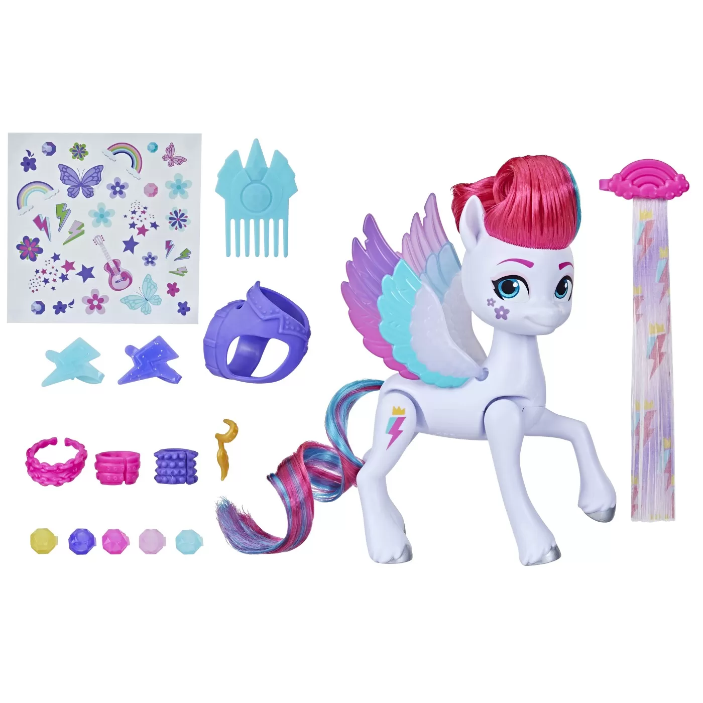 My little pony set figurina style of the day zipp storm 14cm, varsta de la 5 ani la 12 ani [6]