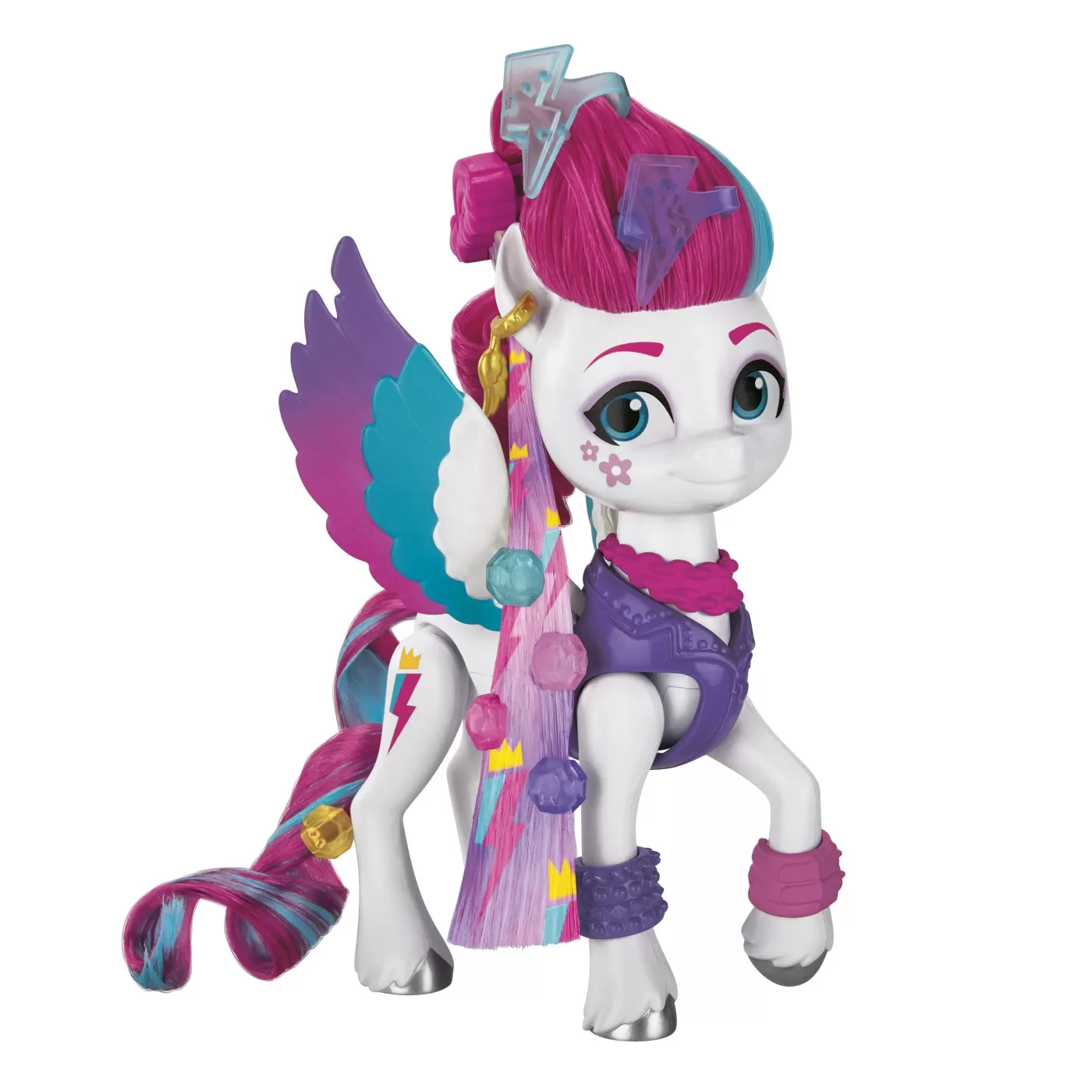 My little pony set figurina style of the day zipp storm 14cm, varsta de la 5 ani la 12 ani [3]