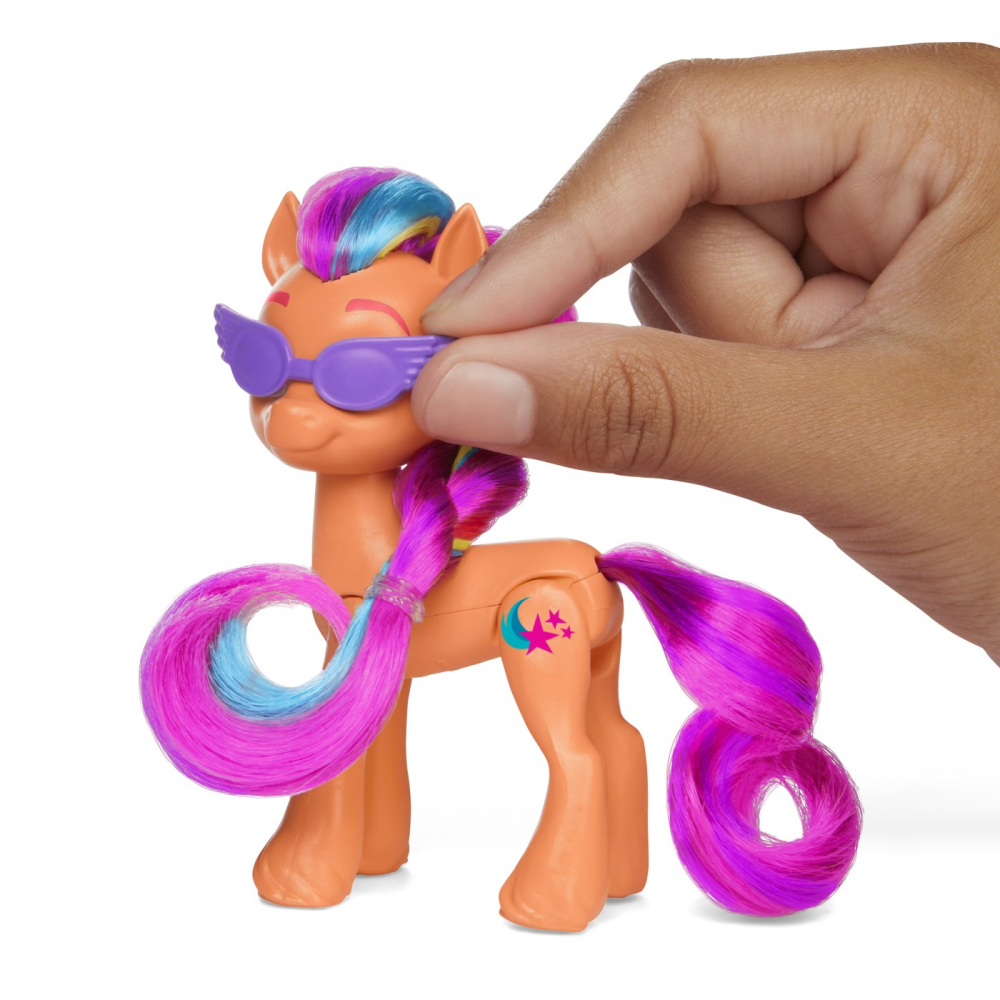 My little pony sunny starscout pe scooter set figurina si 4 accesorii, varsta de la 3 ani la 7 ani [6]