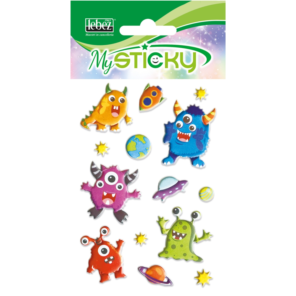 My Sticky 3D Fantasy Collection baieti, 6 modele asortate , pret/1 buc [4]