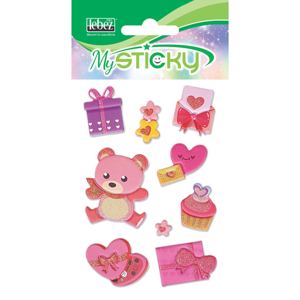 My Sticky 3D Fantasy Collection Fete, 6 modele asortate , pret/1 buc [2]