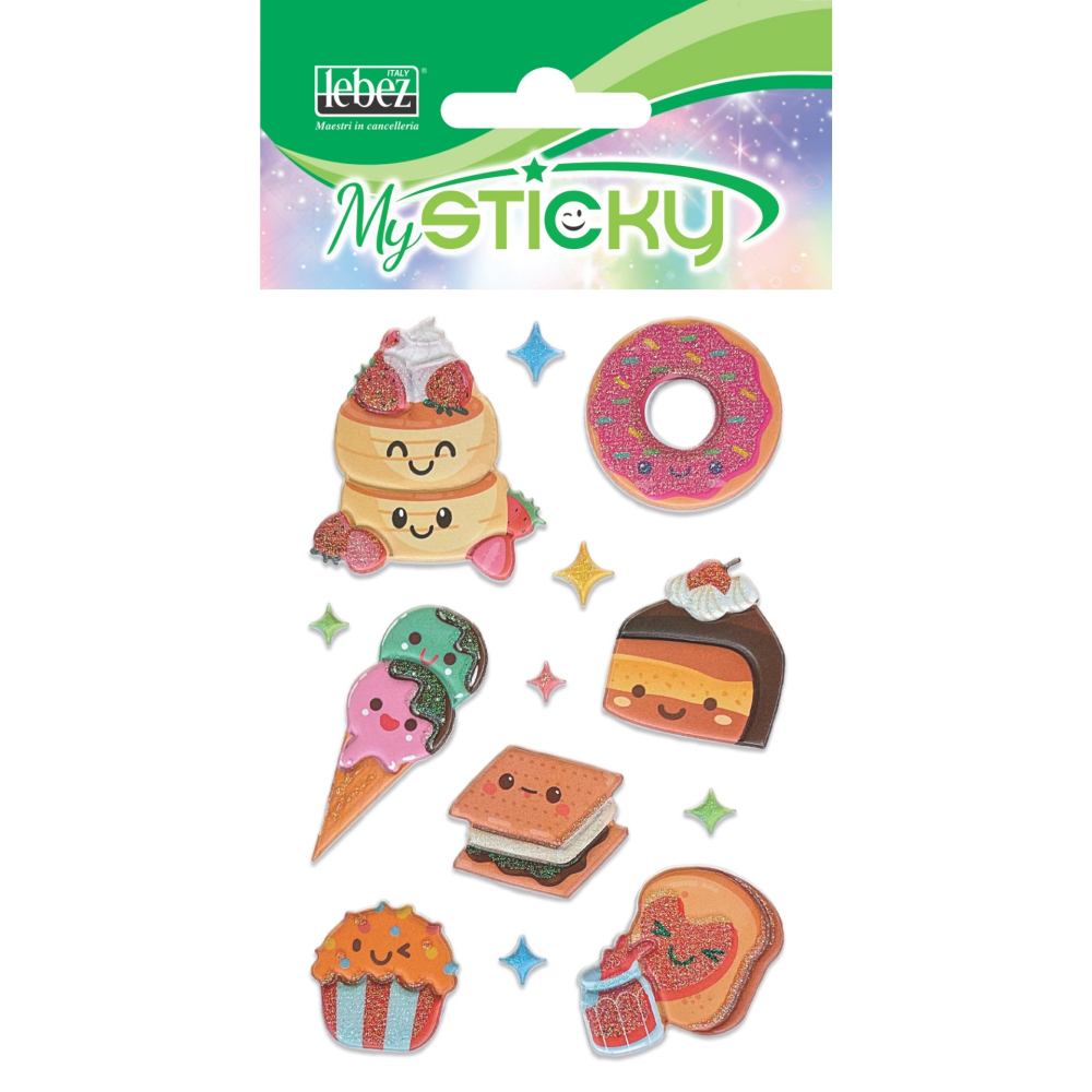 My Sticky 3D Fantasy Collection Fete, 6 modele asortate , pret/1 buc [7]