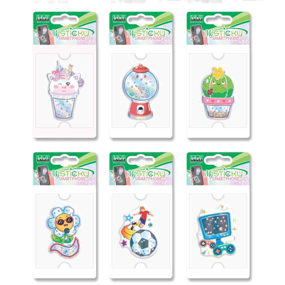 My Sticky 3D Smartphone, 6 modele asortate , pret/1 buc [9]