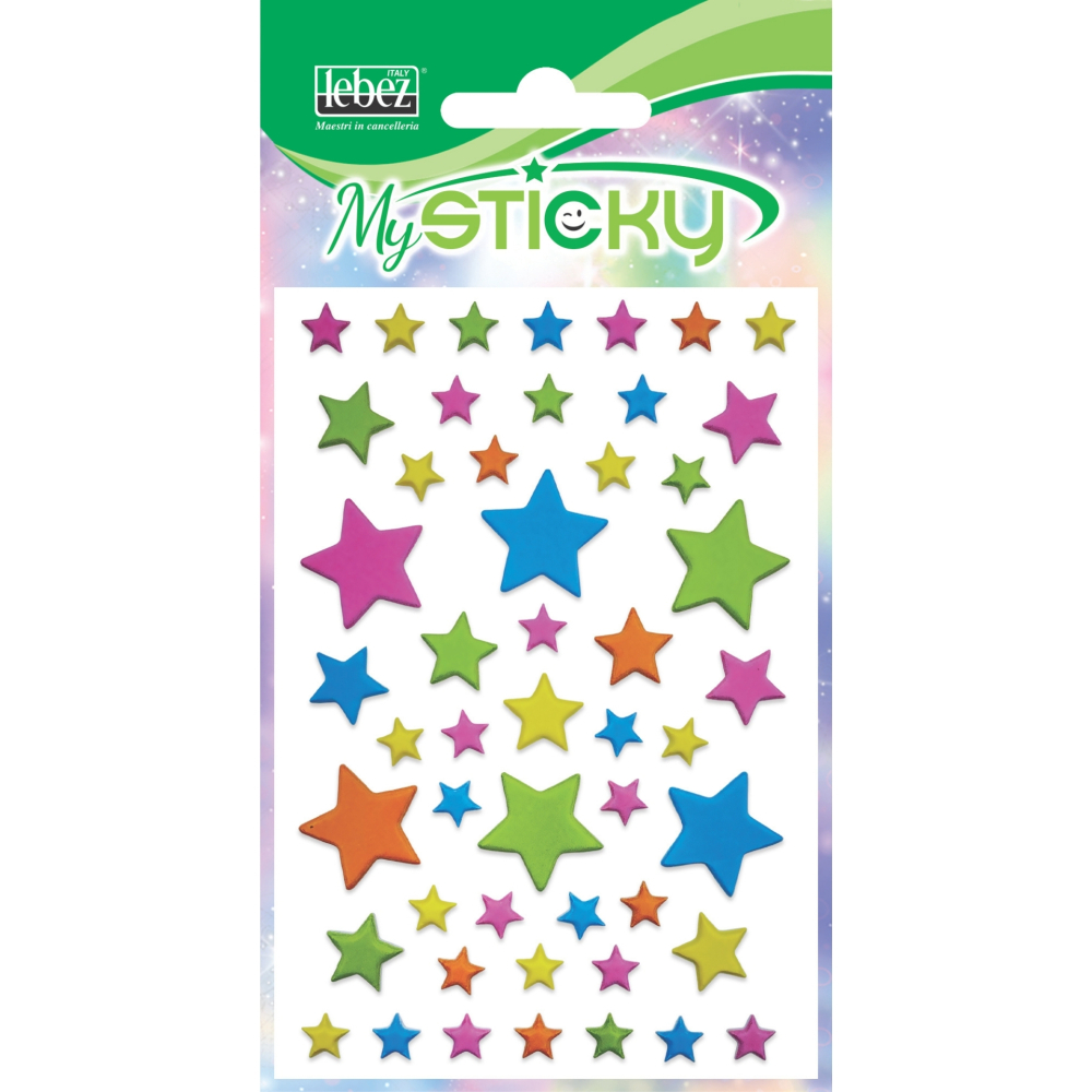 My Sticky 3D Stars, 6 modele asortate , pret/1 buc [2]