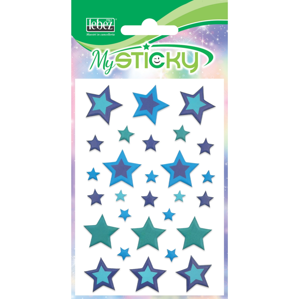 My Sticky 3D Stars, 6 modele asortate , pret/1 buc [3]