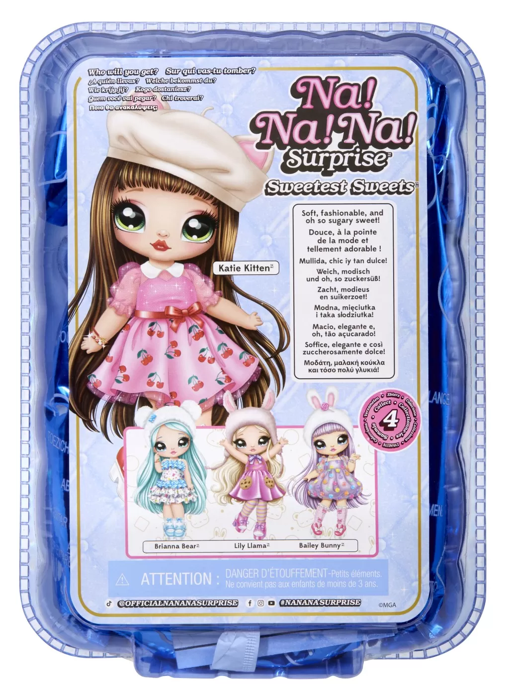 Na! na! na! surprise! sweetest sweets papusa katie kitten, varsta de la 3 ani la 7 ani [5]