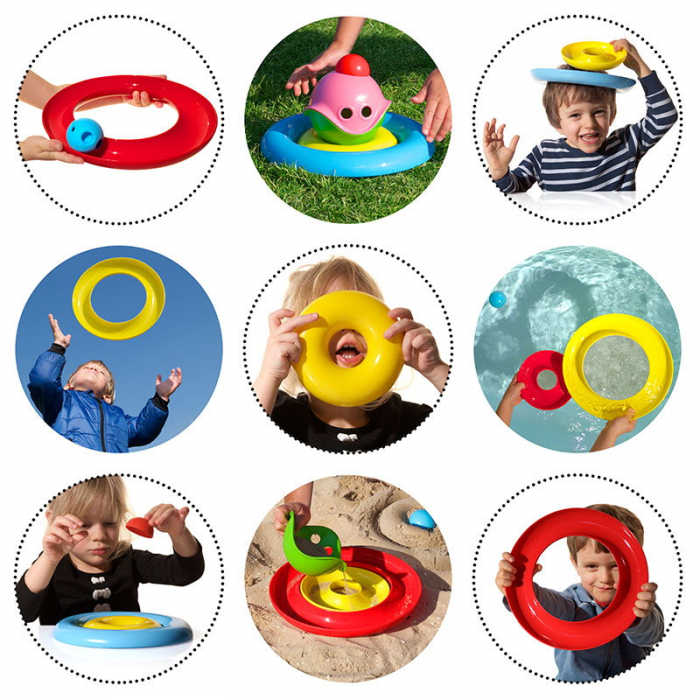 Nello - Inele creative (set cu 3 piese), 1-5 ani [3]