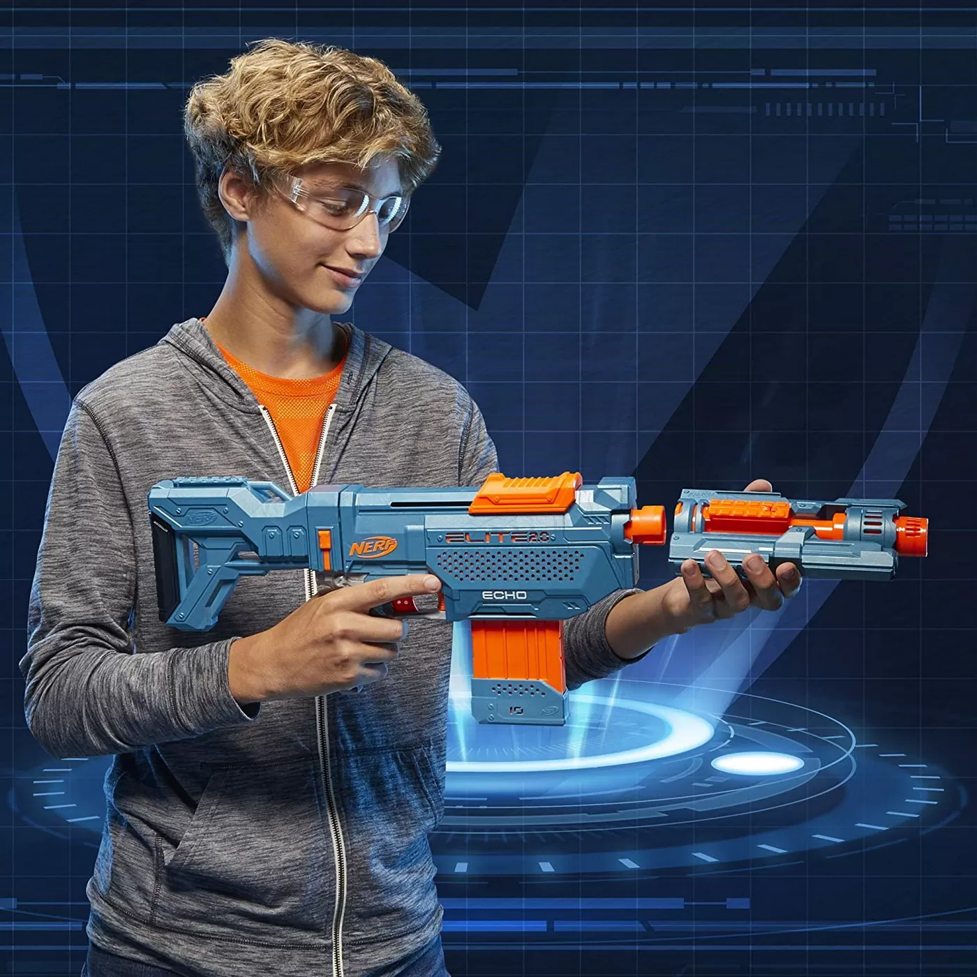 Nerf blaster 2.0 elite echo cs-10, varsta de la 8 ani la +15 ani [3]