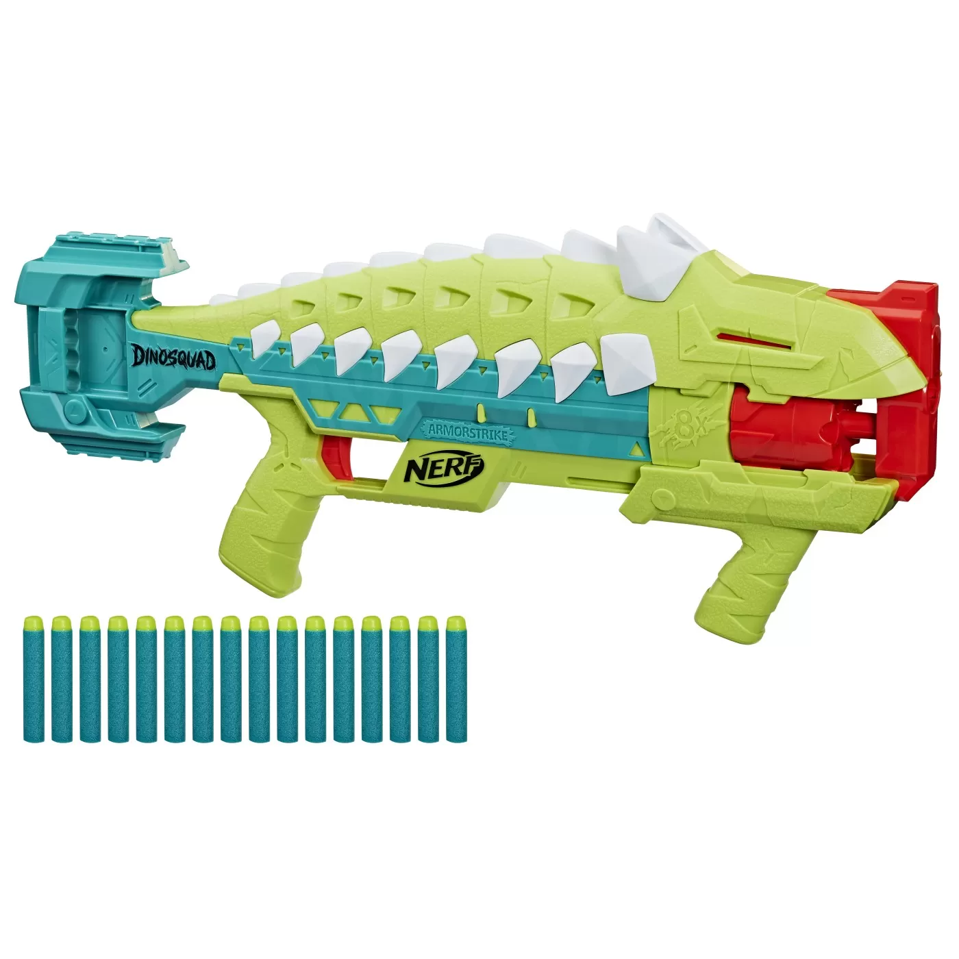 Nerf blaster dinosquad armorstrike, varsta de la 8 ani la +15 ani [6]