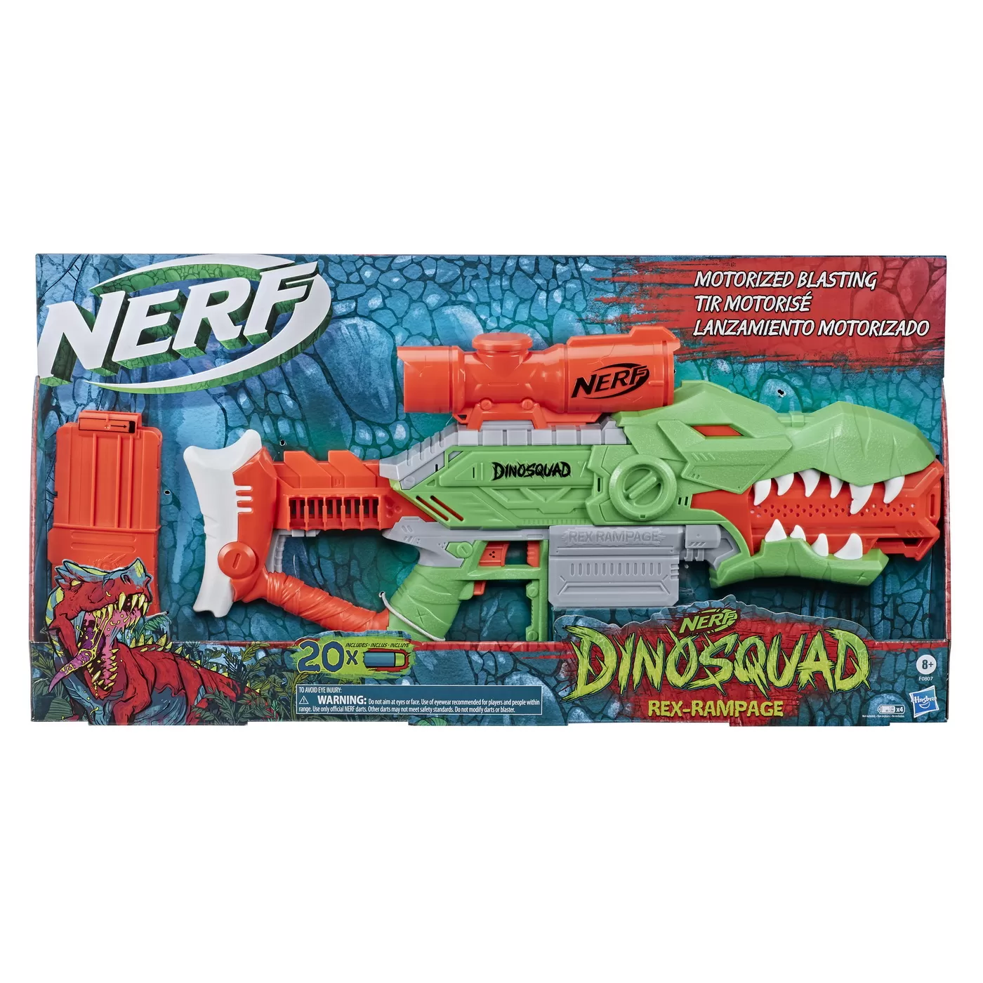 Nerf blaster, varsta de la 8 ani la +15 ani [5]