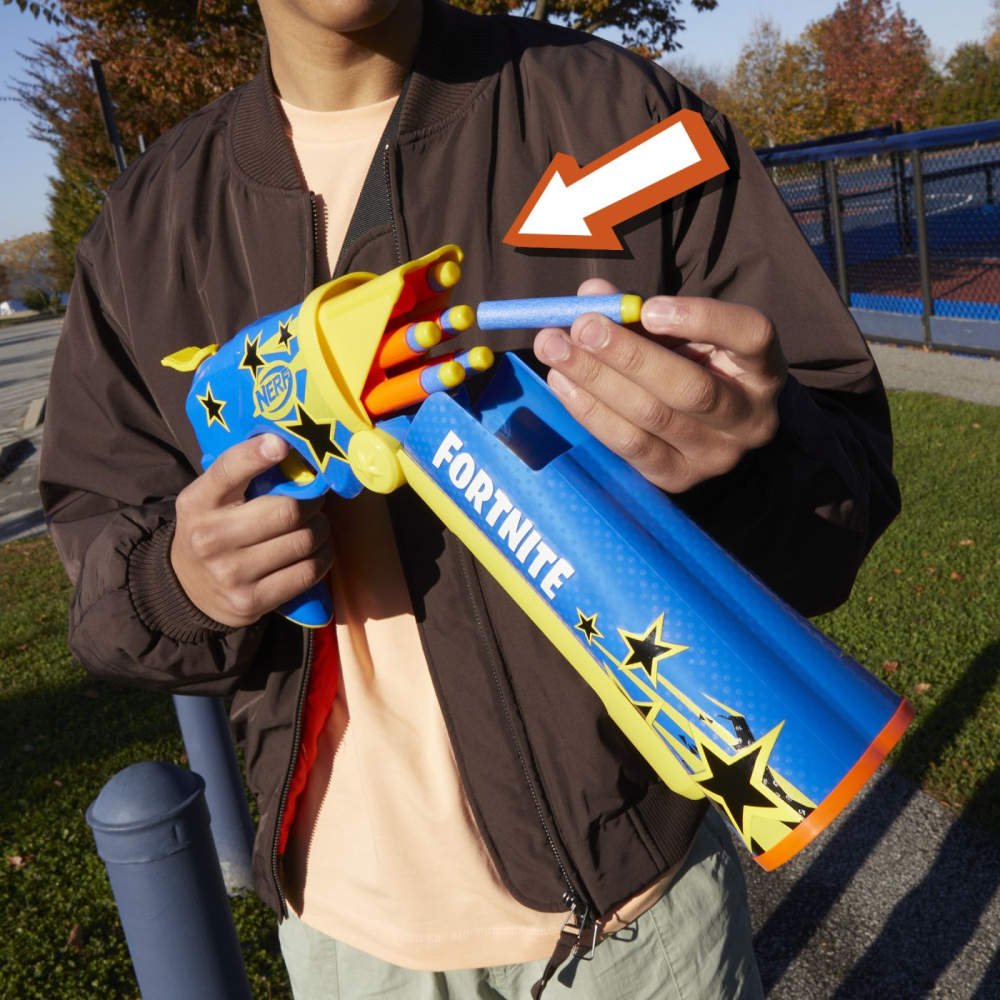 Nerf blaster fortnite half tone hero [5]