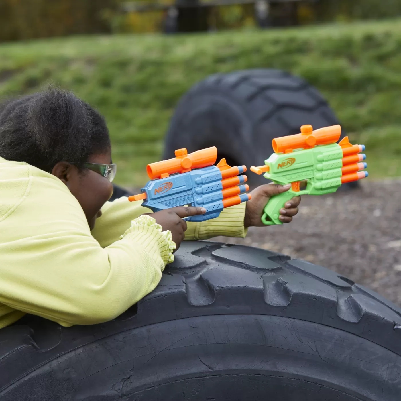 Nerf blaster nerf set elite 2.0 face off target set, varsta de la 8 ani la +15 ani [3]