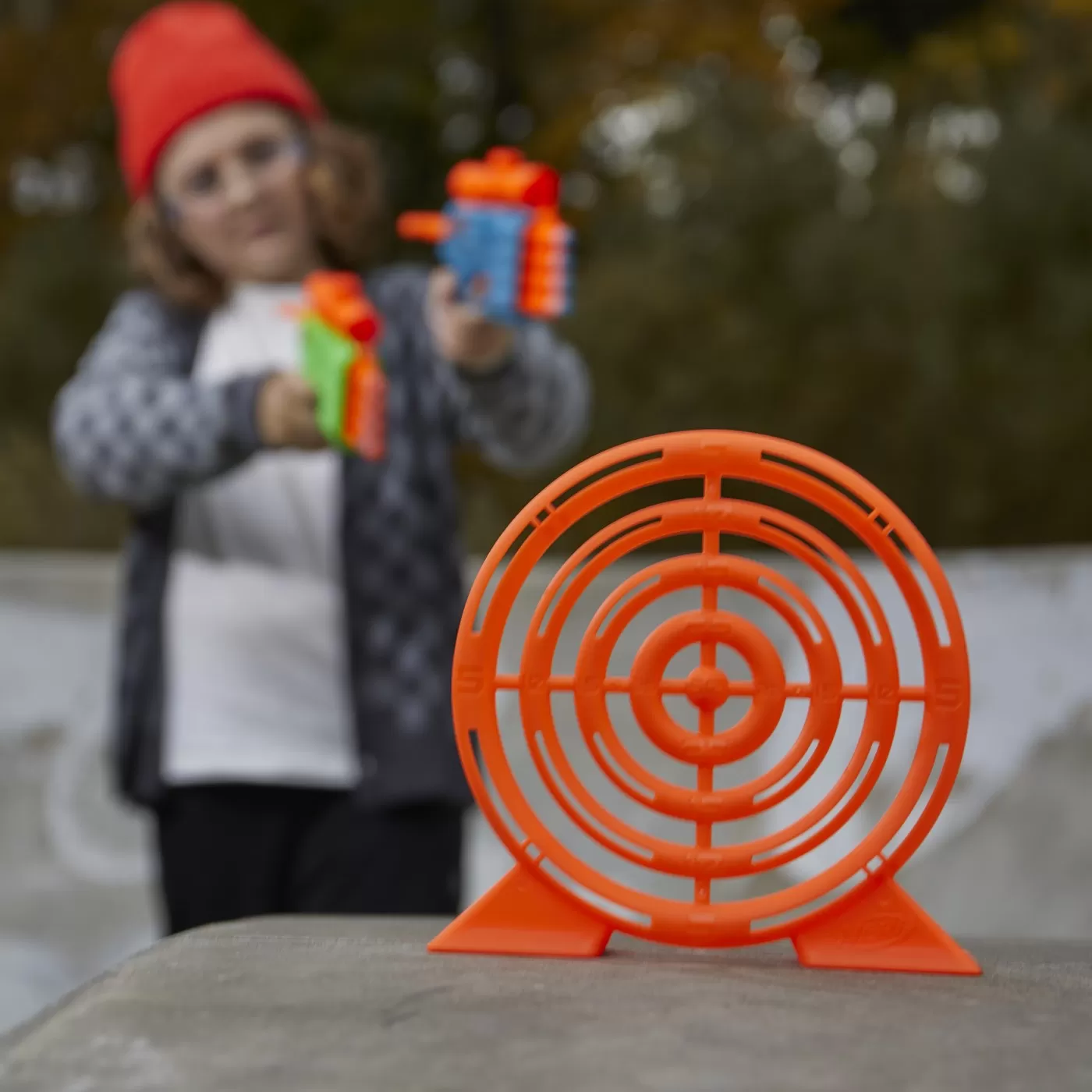 Nerf blaster nerf set elite 2.0 face off target set, varsta de la 8 ani la +15 ani [6]