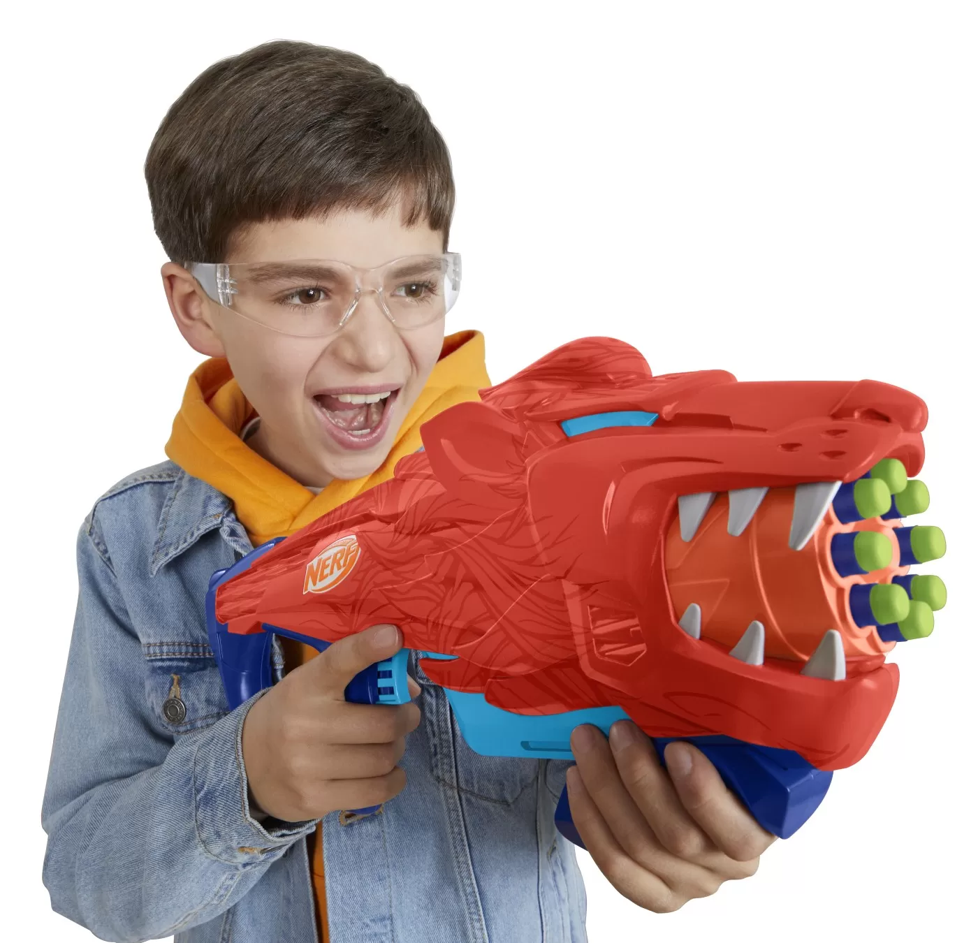 Nerf blaster nerf wild lionfury, varsta de la 6 ani la 12 ani [4]