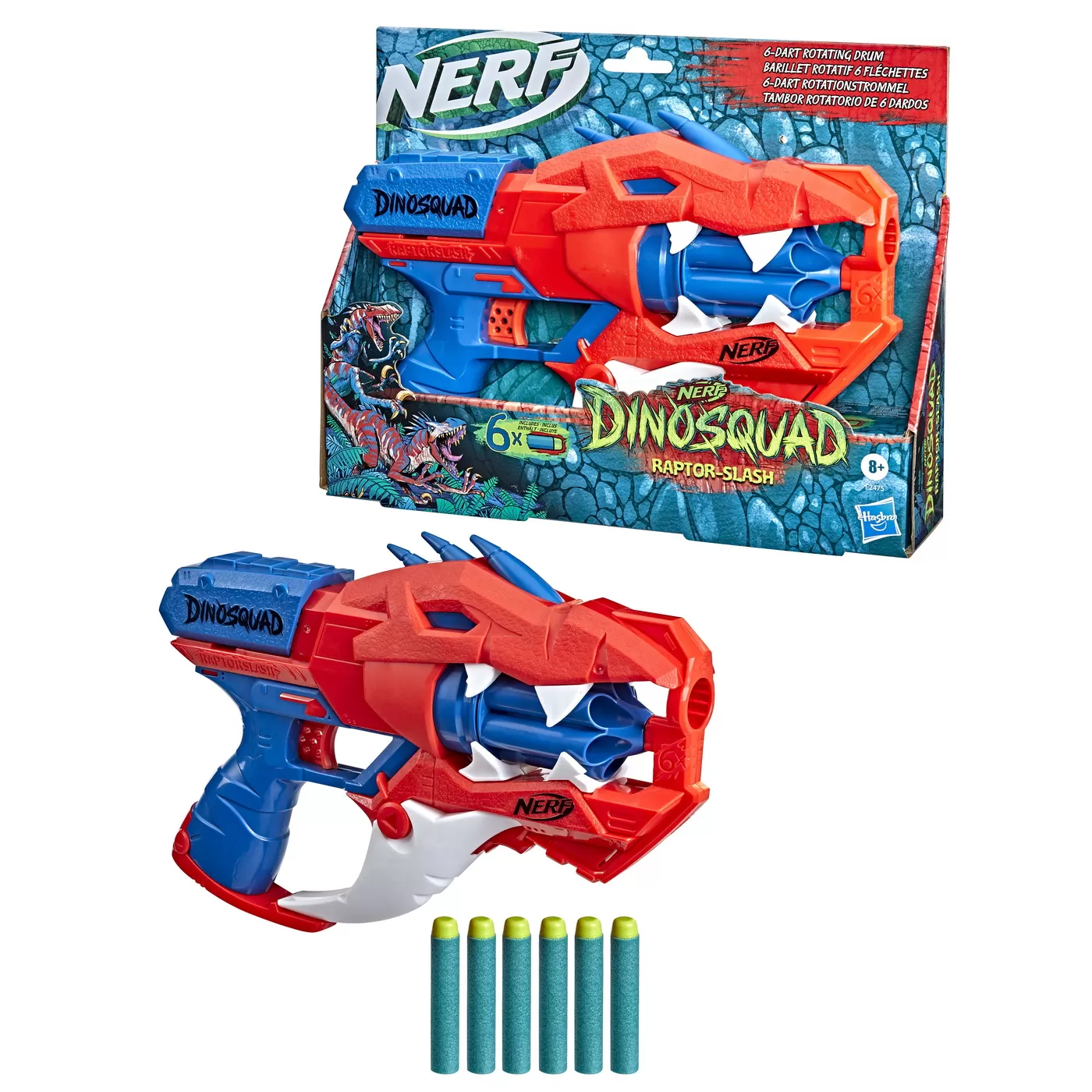 Nerf blaster raptor slash, varsta de la 8 ani la +15 ani [7]