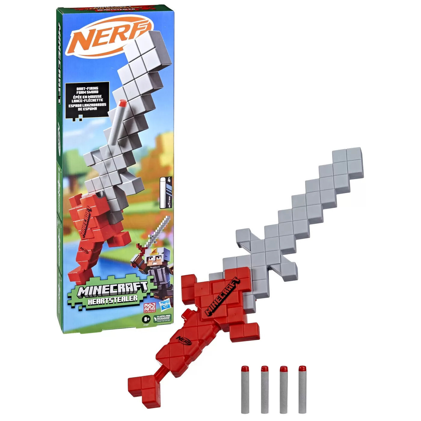 Nerf blaster nerf minecraft heartstealer, varsta de la 8 ani la +15 ani [6]