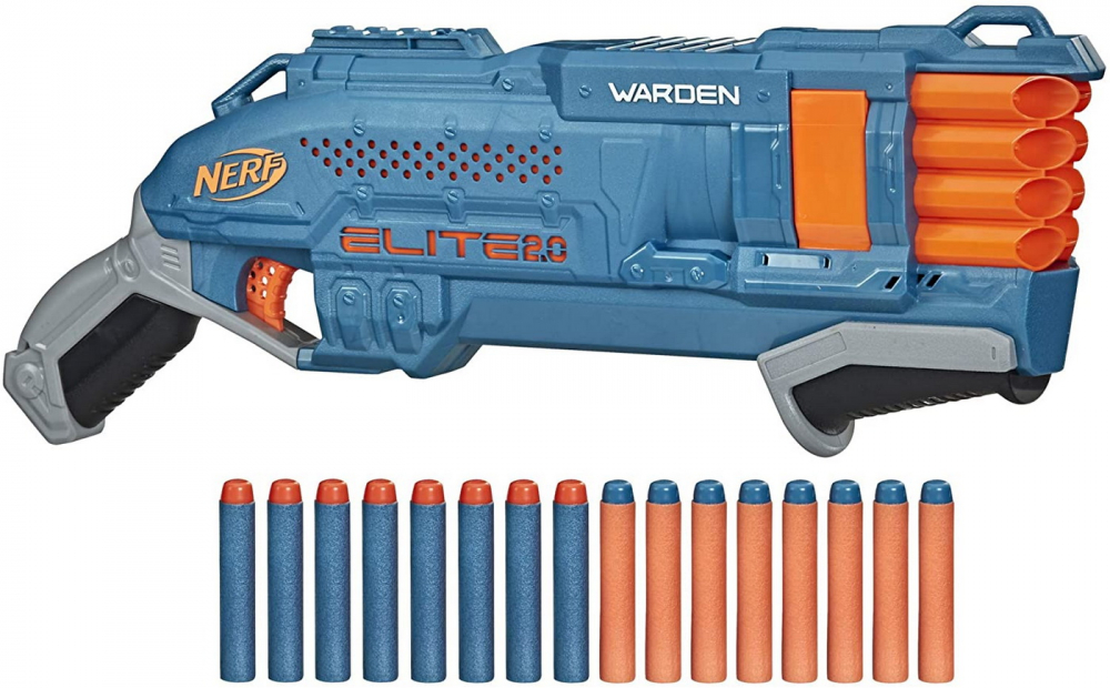 Nerf elite 2.0 blaster warden db-8, varsta de la 8 ani la +15 ani [2]