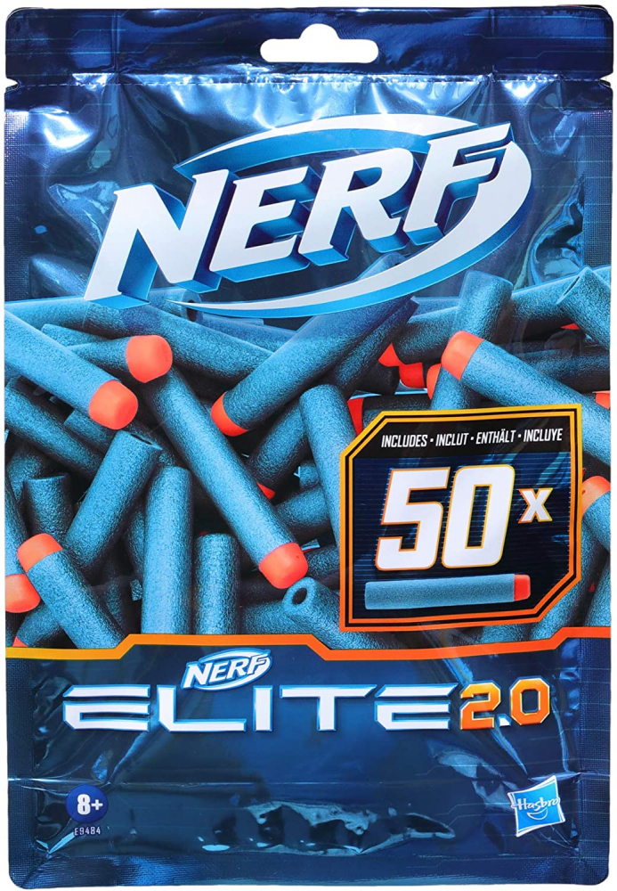 Nerf elite 2.0 rezerve 50 buc, varsta de la 8 ani la +15 ani [1]