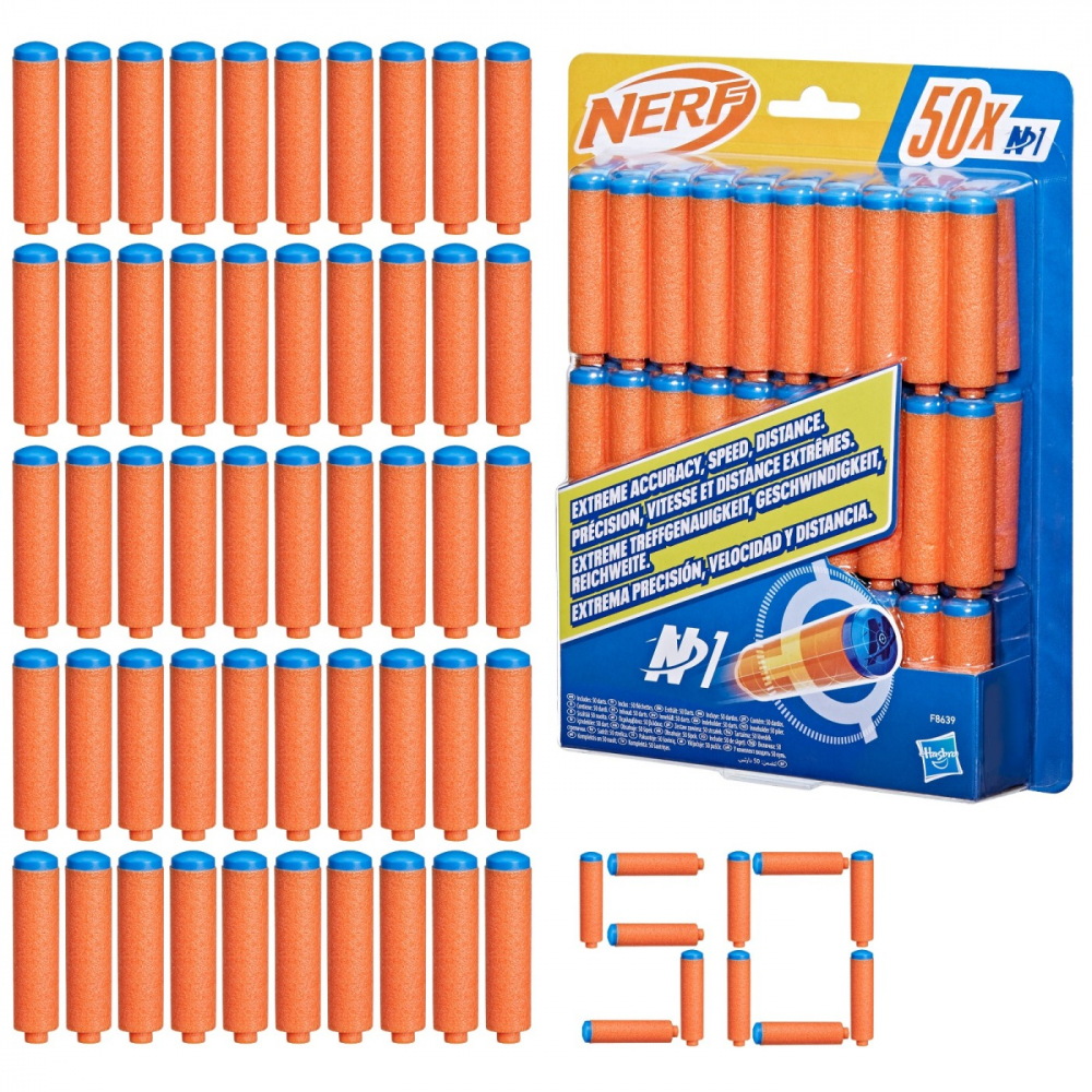 Nerf set 50 sageti n1, varsta de la 8 ani la +15 ani [2]