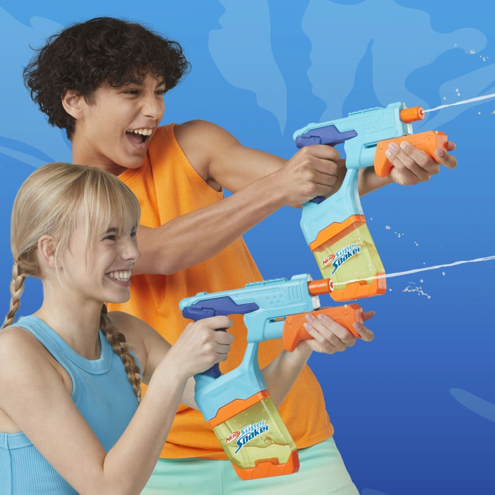 Nerf super soaker set 2 blastere nerf dunk fill, varsta de la 6 ani la +15 ani [3]