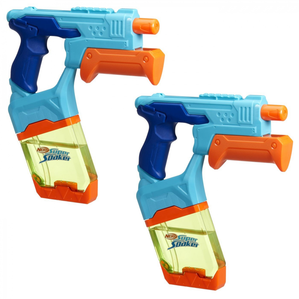Nerf super soaker set 2 blastere nerf dunk fill, varsta de la 6 ani la +15 ani [2]