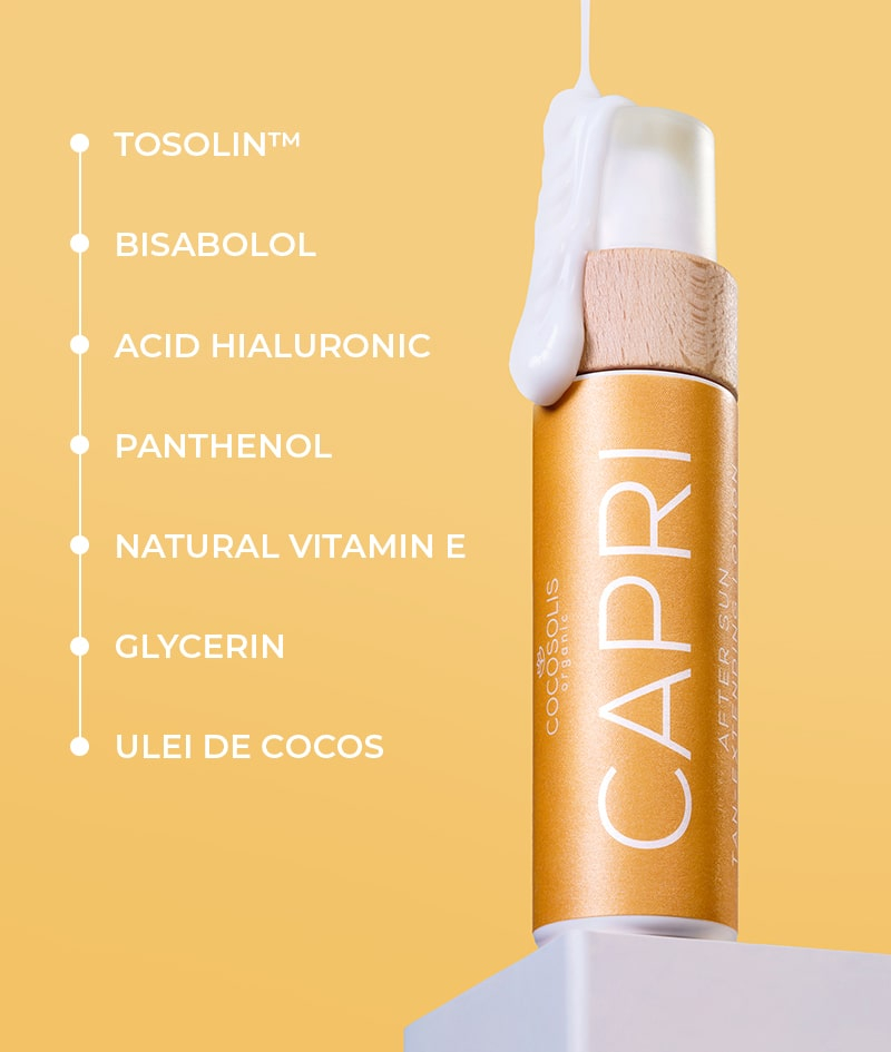 COCOSOLIS CAPRI After Sun Tan-Extending, lotiune dupa soare pt prelungirea bronzului, 100 ml [2]