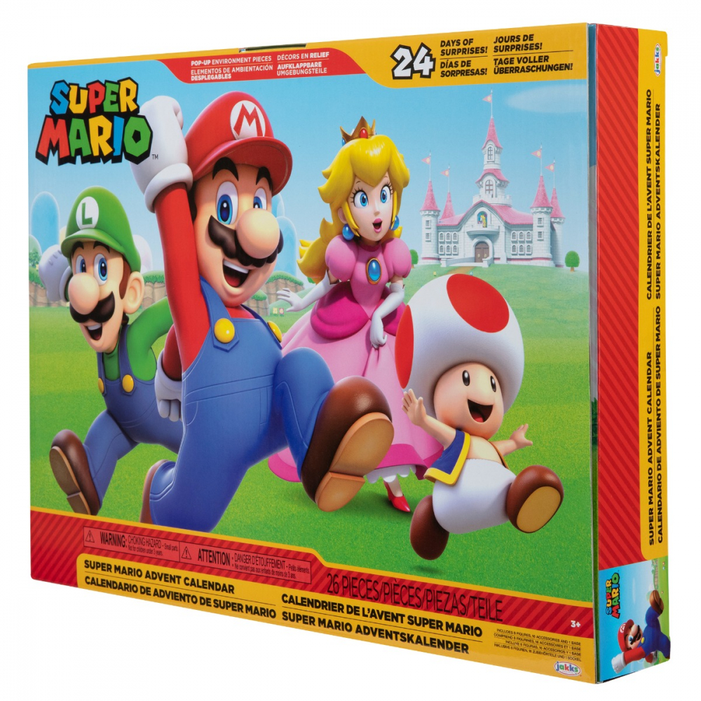 Nintendo Mario - Calendar cu surprize, Regatul Ciupercilor varsta 3-5 ani ,5-7 ani ,7-9 ani ,, Unisex [4]