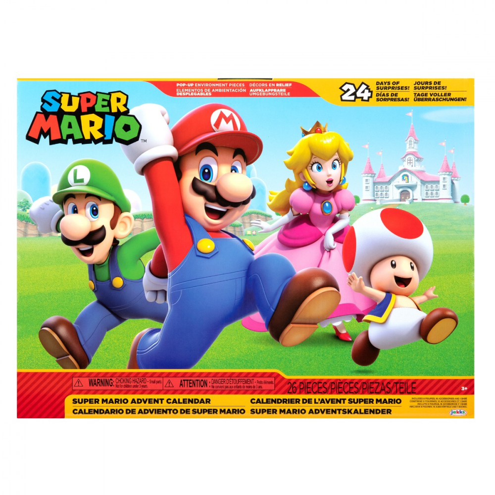 Nintendo Mario - Calendar cu surprize, Regatul Ciupercilor varsta 3-5 ani ,5-7 ani ,7-9 ani ,, Unisex [3]