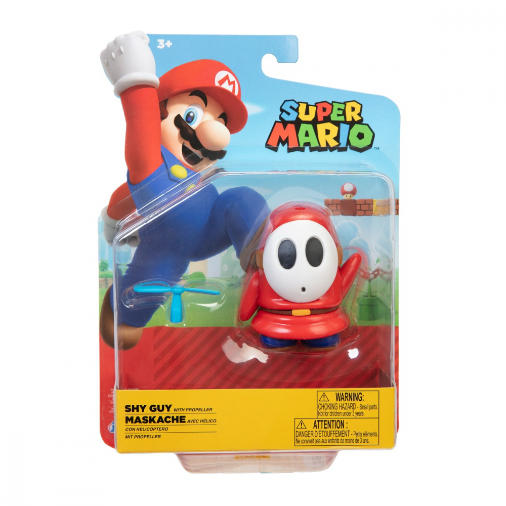 Nintendo Mario - Figurina 10 cm, W22 varsta 3-5 ani ,5-7 ani ,7-9 ani, Baieti [4]