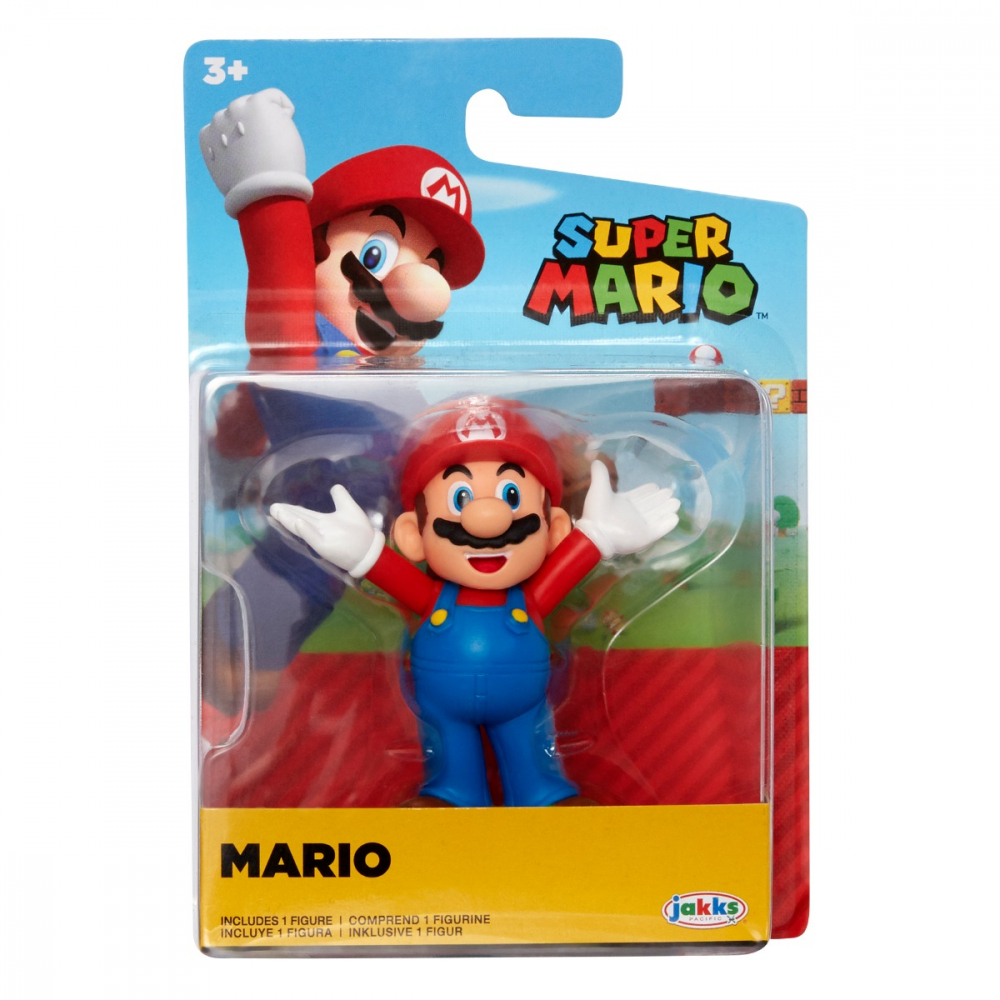 Nintendo Mario - Figurina Open Arm Mario, 6 cm varsta 3-5 ani ,5-7 ani ,7-9 ani, Baieti [1]