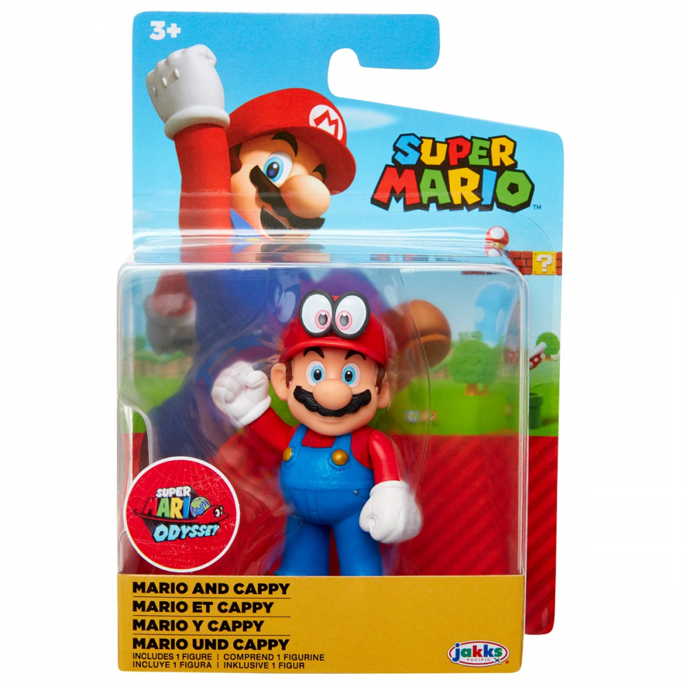Nintendo Mario - Figurina Standing, Mario, 6 cm varsta 3-5 ani ,5-7 ani ,7-9 ani, Baieti [1]