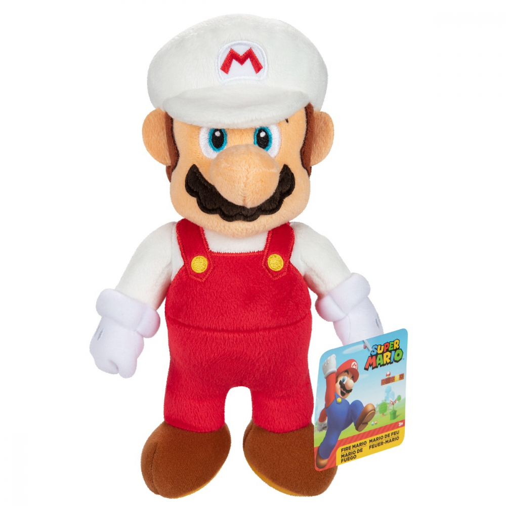 Nintendo Mario - Jucarie de plus, 20 cm, S1, diverse personaje varsta 3-5 ani ,5-7 ani ,7-9 ani ,, Unisex [4]